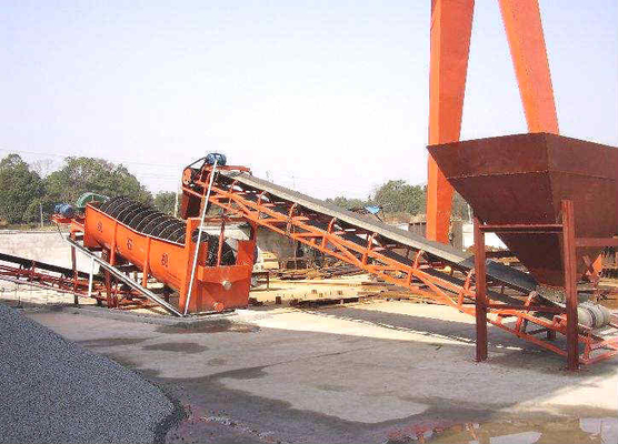 Single And Double Screw Sand Washing Equipment 100-1000 T/H Overflow