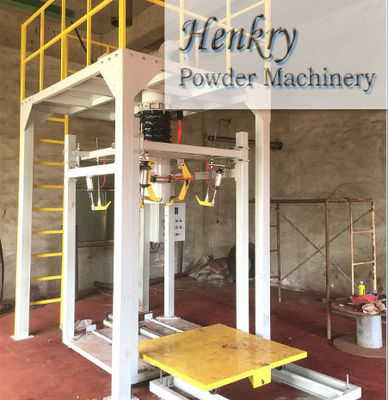เครื่องบรรจุถุงอัตโนมัติควบคุม PLC โครงสร้างง่ายใช้งานง่าย